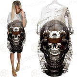 Skull Overshadow SED-0096 Batwing Pocket Dress