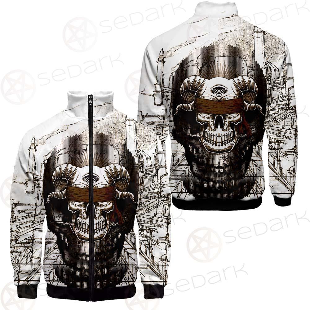 Skull Overshadow SED-0096 Stand-up Collar Jacket