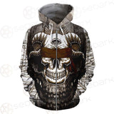 Skull Overshadow SED-0096 Zip-up Hoodies