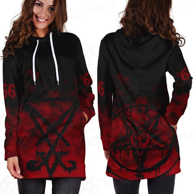 Baphomet SED-0098 Hoodie Dress