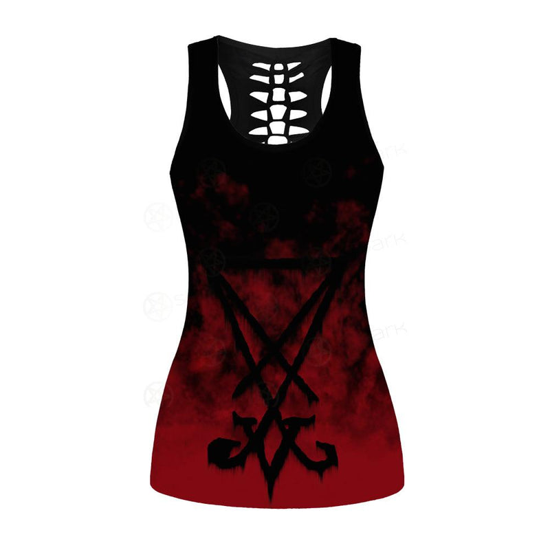 Baphomet SED-0098 Hollow Out Tank Top
