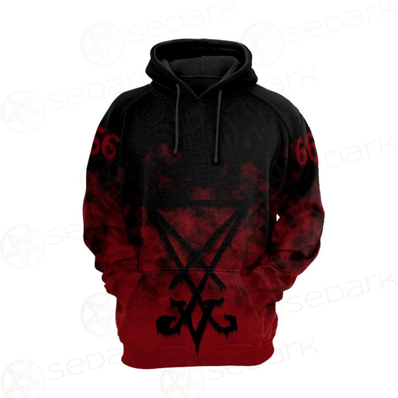 Baphomet SED-0098 Hoodie Raglan