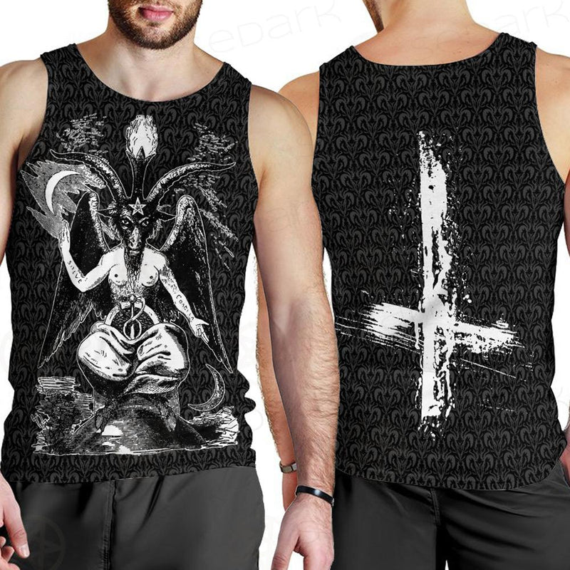 Lucifer Pentagram SED-0099 Men Tank-tops