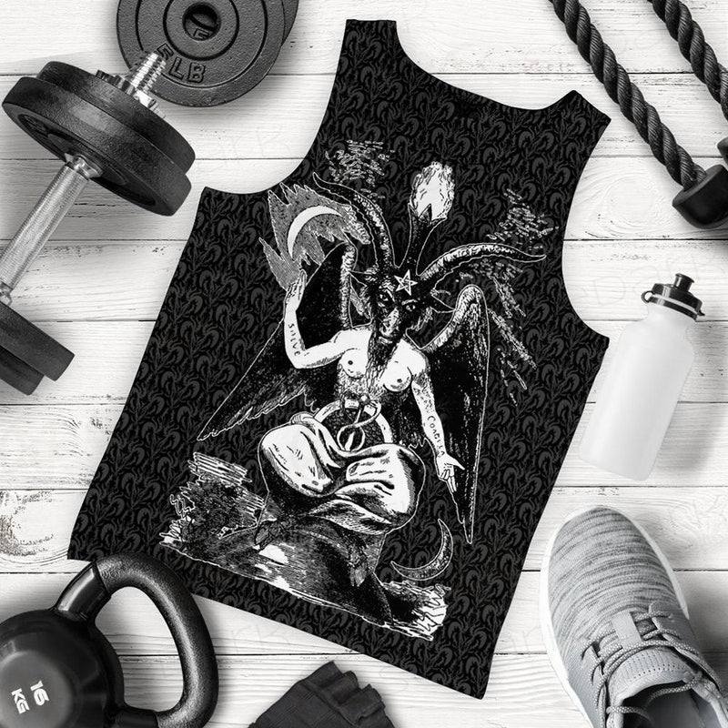 Lucifer Pentagram SED-0099 Men Tank-tops