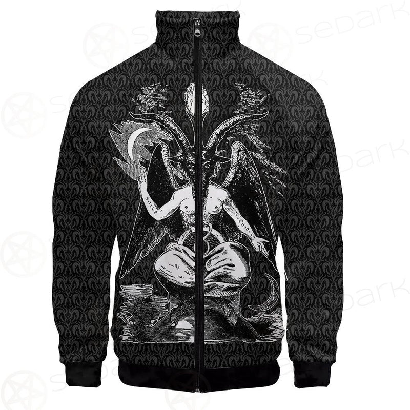 Lucifer Pentagram SED-0099 Stand-up Collar Jacket