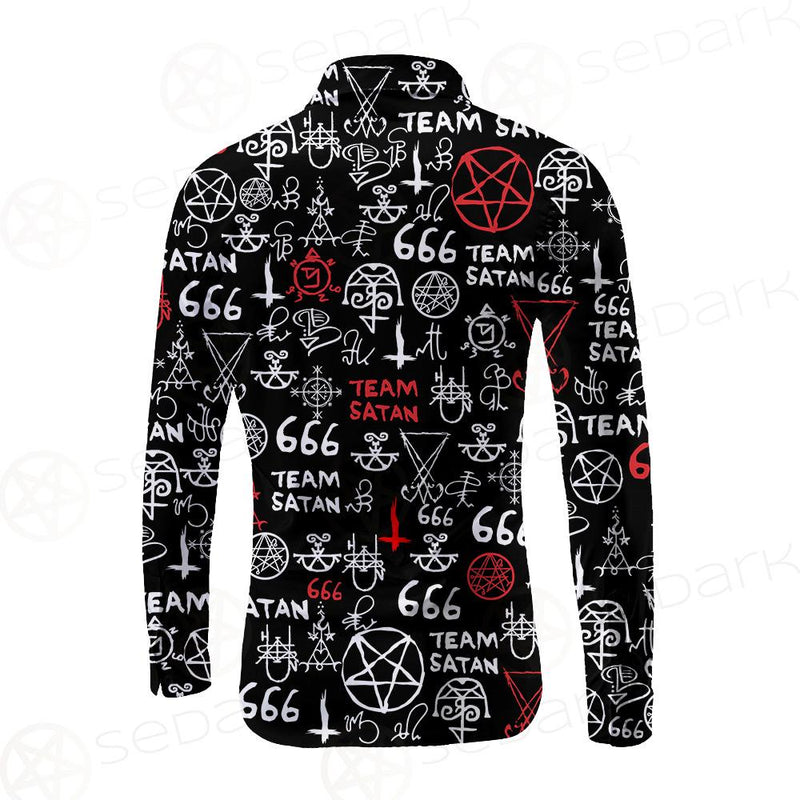 Hail Satan SED-0100 Long Sleeve Shirt