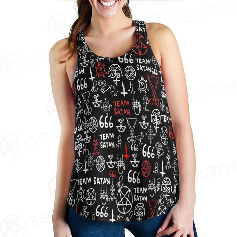 Hail Satan SED-0100 Women Tank Top