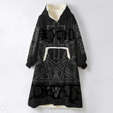 Satan Beyond Death SED-0101 Oversized Sherpa Blanket Hoodie