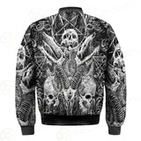 Satan and SKULL SED-0102 Bomber Jacket