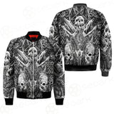 Satan and SKULL SED-0102 Bomber Jacket