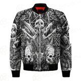 Satan and SKULL SED-0102 Bomber Jacket