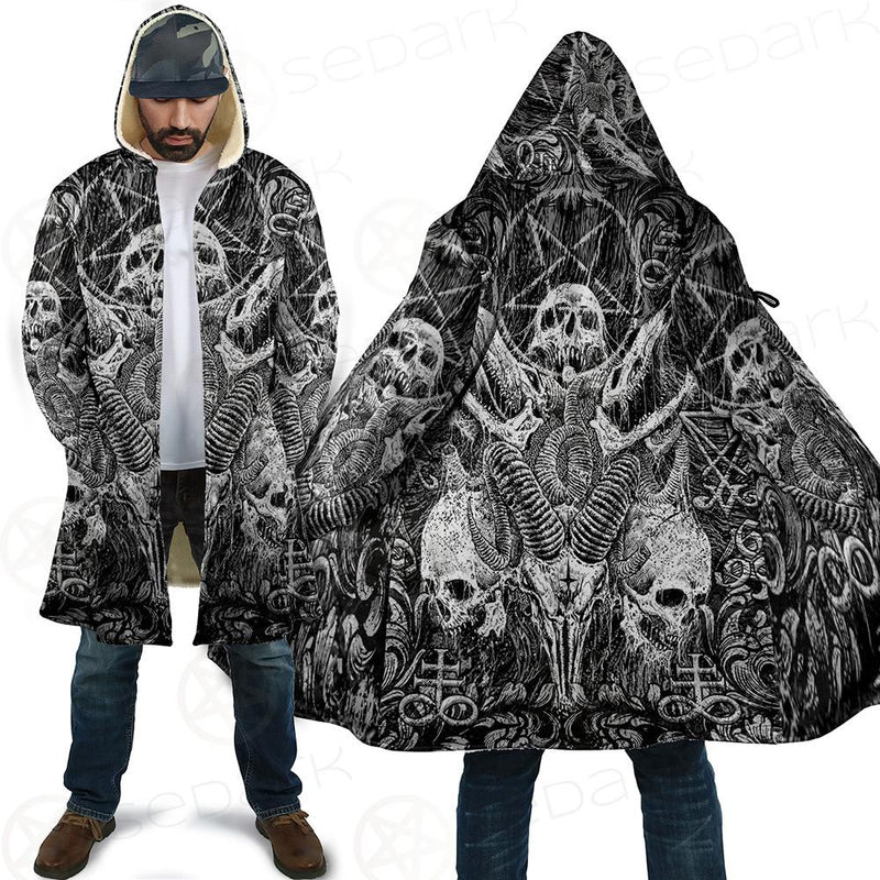 Satan and SKULL SED-0102 Cloak with bag