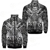 Satan and SKULL SED-0102 Stand-up Collar Jacket