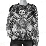 Satan and SKULL SED-0102 Unisex Sweatshirt