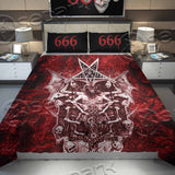 Bloody Baphomet 666 SED-0103 Bed set
