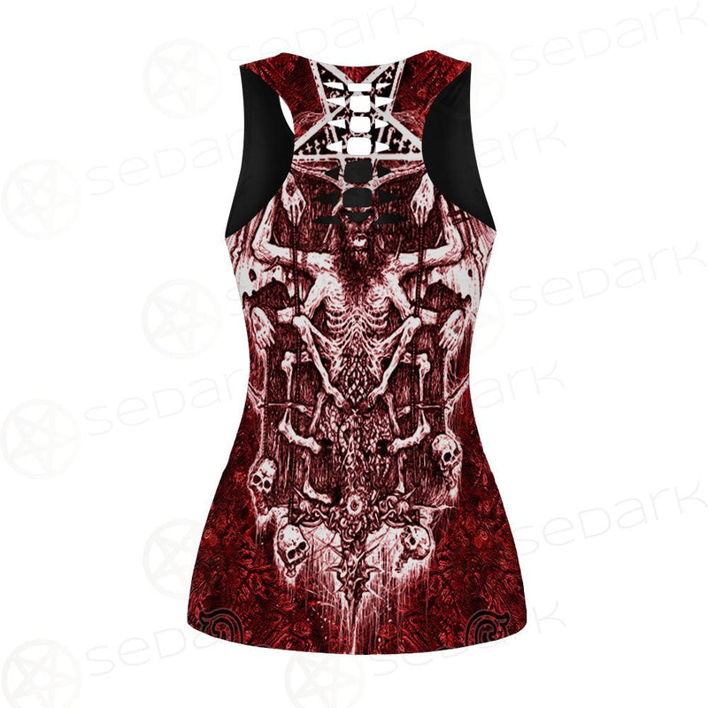 Red Satan SED-0103 Hollow Out Tank Top