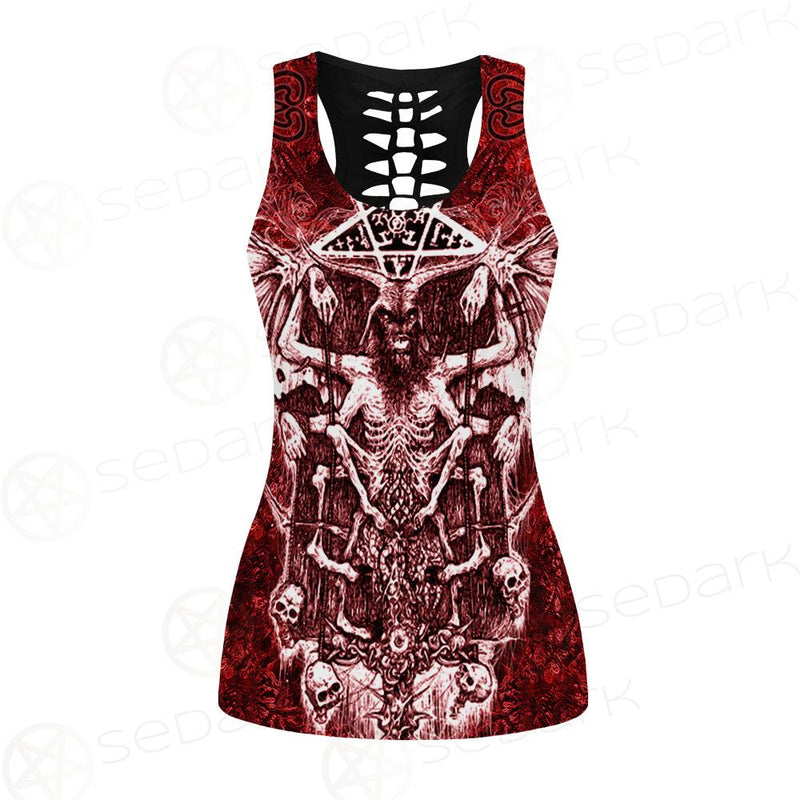 Red Satan SED-0103 Hollow Out Tank Top