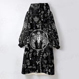 Satan Symbol SED-0104 Oversized Sherpa Blanket Hoodie