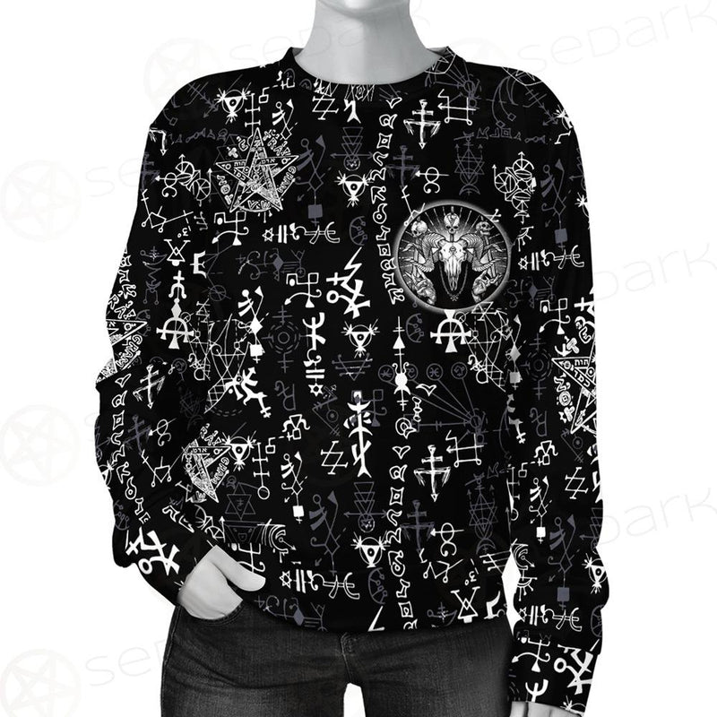 Satan Symbol SED-0104 Unisex Sweatshirt