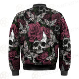 Rose Death Moth Skull SED-0105 Bomber Jacket