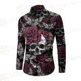 Rose Death Moth Skull SED-0105 Long Sleeve Shirt