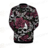 Rose Death Moth Skull SED-0105 Button Jacket