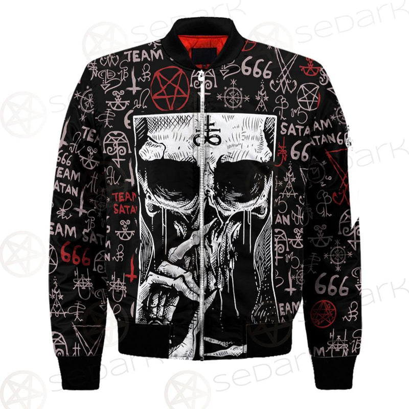 Skull Satan SED-0106 Bomber Jacket