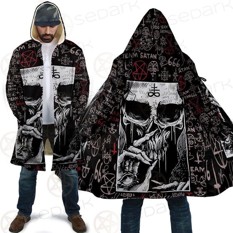 Skull Satan SED-0106 Cloak with bag