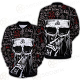 Skull Satan SED-0106 Button Jacket