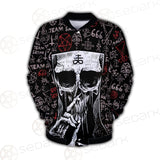 Skull Satan SED-0106 Button Jacket