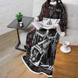 Skull Satan SED-0106 Sleeved Blanket