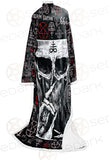 Skull Satan SED-0106 Sleeved Blanket