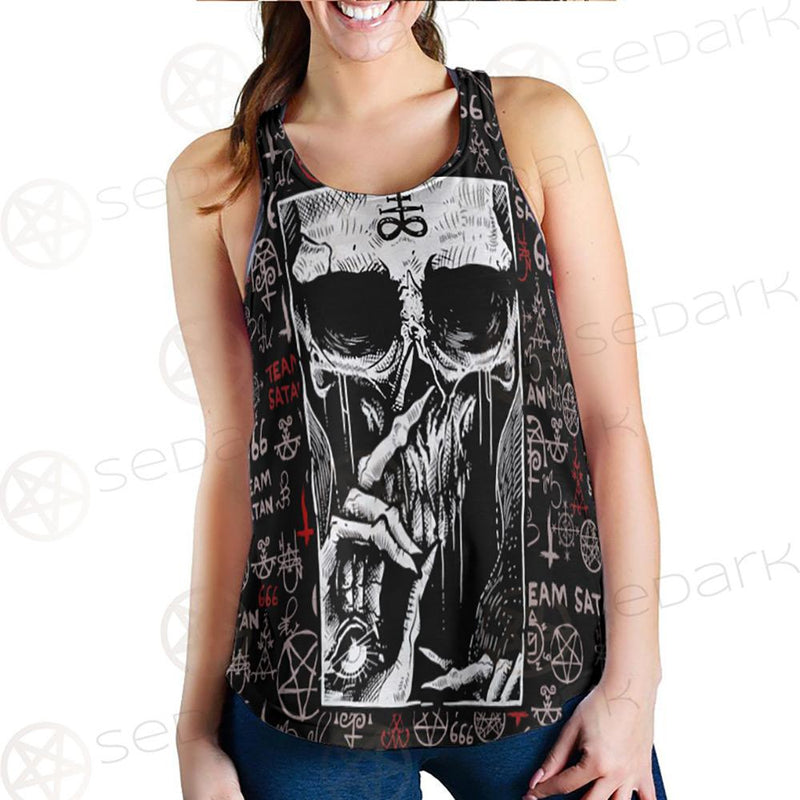 Skull Satan SED-0106 Women Tank Top