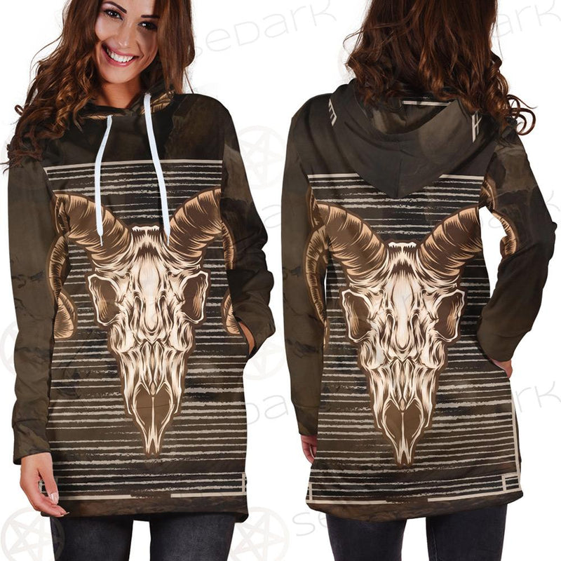 Satan and Skull SED-0108 Hoodie Dress