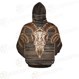 Satan and Skull SED-0108 Hoodie Allover