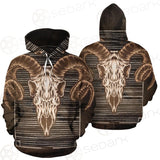 Satan and Skull SED-0108 Hoodie Allover