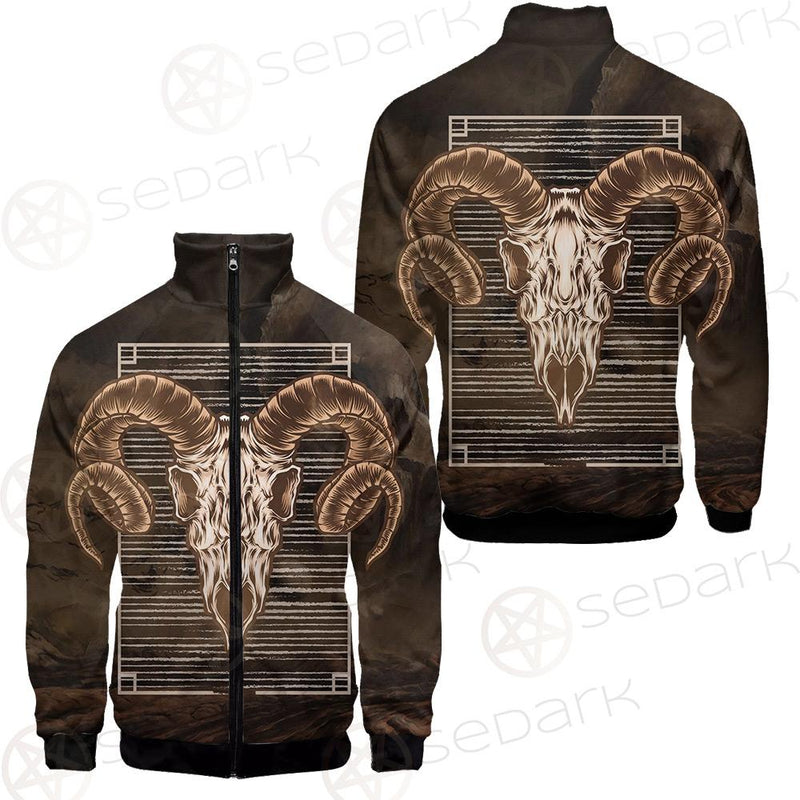 Satan and Skull SED-0108 Stand-up Collar Jacket