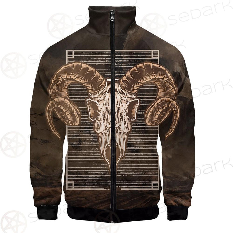 Satan and Skull SED-0108 Stand-up Collar Jacket