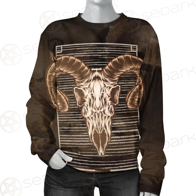 Satan and Skull SED-0108 Unisex Sweatshirt