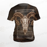 Satan and Skull SED-0108 Unisex T-shirt