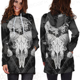 Moon Skull Satan SED-0109 Hoodie Dress
