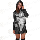 Moon Skull Satan SED-0109 Hoodie Dress