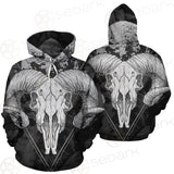 Moon Skull Satan SED-0109 Hoodie Allover