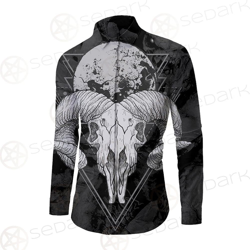 Moon Skull Satan SED-0109 Long Sleeve Shirt
