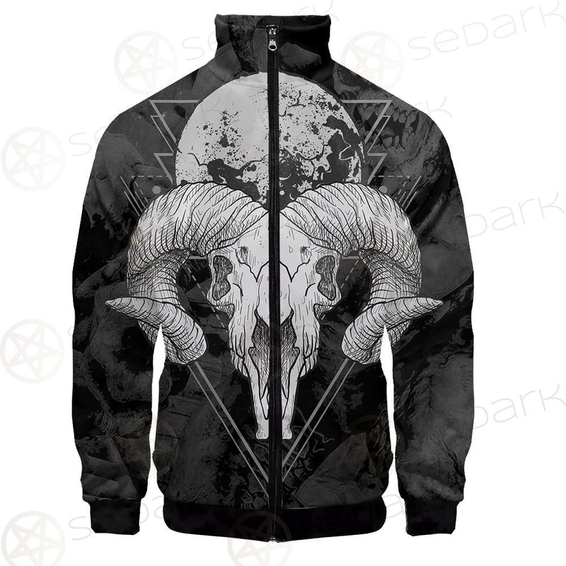Moon Skull Satan SED-0109 Stand-up Collar Jacket