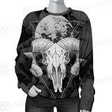 Moon Skull Satan SED-0109 Unisex Sweatshirt
