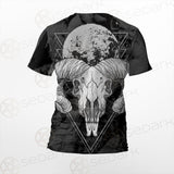 Moon Skull Satan SED-0109 Unisex T-shirt
