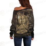 New Baphomet SED-0110 Off Shoulder Sweaters