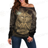 New Baphomet SED-0110 Off Shoulder Sweaters