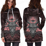 Satan Skull SED-0111 Hoodie Dress